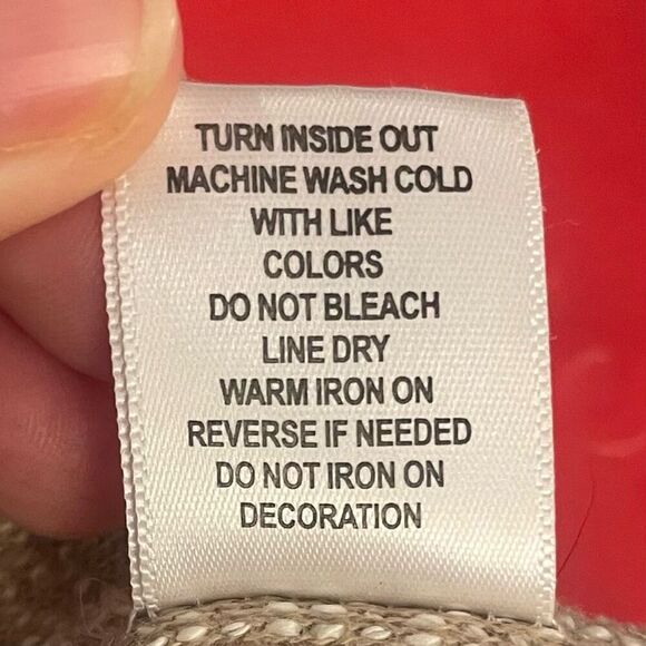 Sunday Metallic Oatmeal Knit Sweater Sz M - Picture 13 of 13